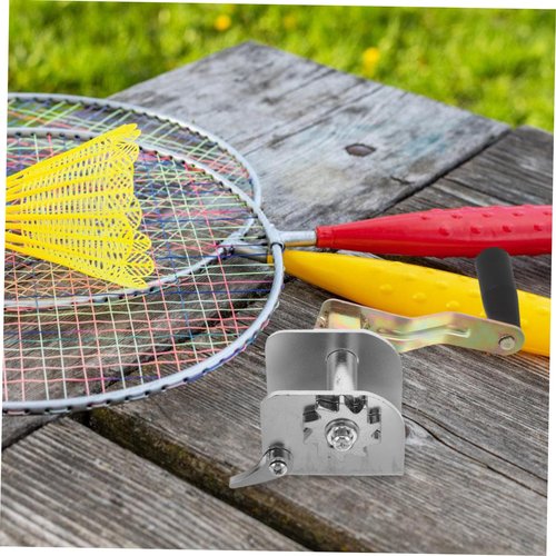 Alasum Sport Volleyball Net Tension Assembly Hand Crank Tensioner Winch Easy to Install Weatherproof Metal