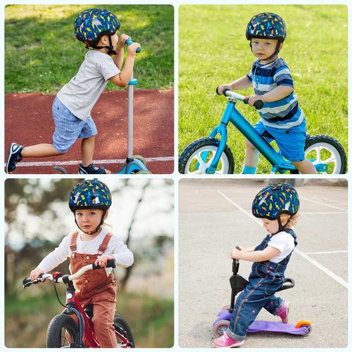 Toddler Helmet, Baby Infant Bike Helmet for Toddlers Age 1-3 Adjustable Toddler Bike Helmets for Boys Girls for Scooter Skateboard Cycling