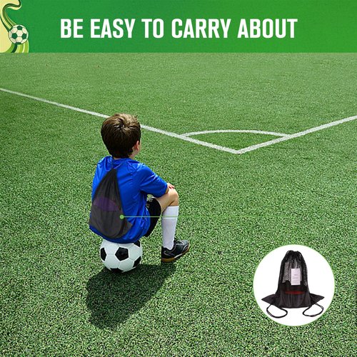 BQWanFA 9 Inch Non Slip Rubber Agility Markers,Flat Field Cones Floor Dots for Soccer Basketball Sports Speed Agility Training and Drills(5Pcs,with Net Bag)