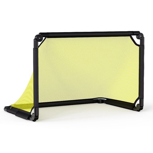 Soccer Goal Net Set up in 1 Sec, Auto Pop Up Soccer Goals 36" x 24" Size, Kids Youth Adult Folding Indoor Outdoor Backyard Goals, Portable Mini Soccer Training Nets