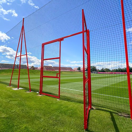 Removable Alu80 Ball Stop System Posts [3 Sizes] | Aluminium Post for Ball Stop Netting | Single Post Only | Fence Post for Multi-Sport Ball Stop System (20ft (6m))