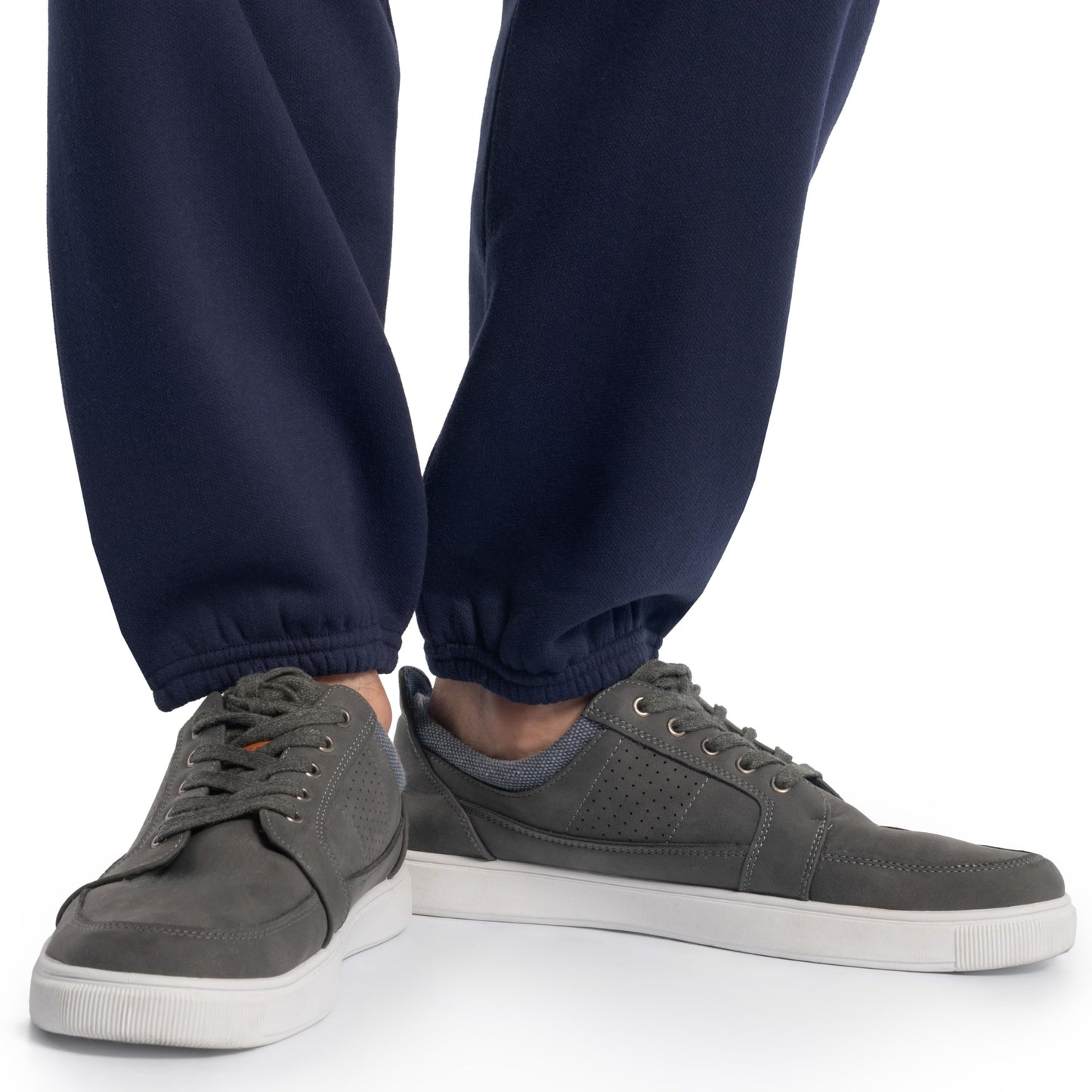 Fruit of the Loom mens Eversoft Fleece & Joggers (Regular Big Man) Sweatpants, Elastic Bottom - Navy, 4X-Large US