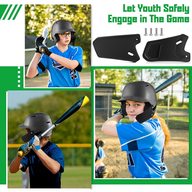 Black Matte Batting Helmet Face Shield for EvoShield XVT - Variation: Black Matte