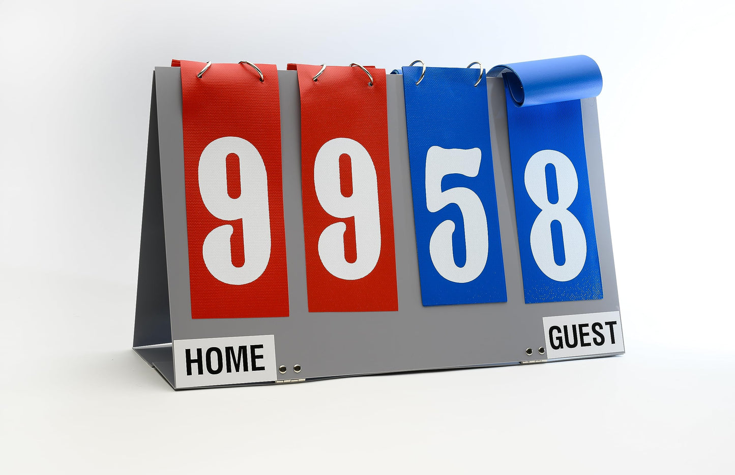 Tandem Sport 2 Digit Score Keeper - Score Flipper for Volleyball, Basketball, Baseball & Football - Tabletop Easy Flip Scoreboard