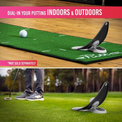 PuttOUT Premium Pressure Putt Trainer - Perfect Your Golf Putting (Stone)