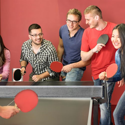 Runhike Ping Pong Net Compatible with Stiga, Durable Stable Table Tennis Net Compatible with Stiga, Stable for Intense Table Tennis Matches with Chian Tension,Navy,2PCS