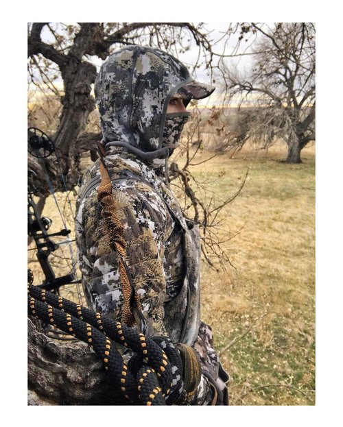 Muddy Safe-Line 30' Durable Nylon Outdoor Hunting & Treestand Safe System for Tree Climbing - Single Pack