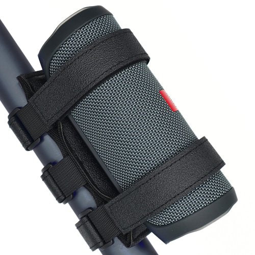 Favation Speaker Mount for Golf-Cart - Adjustable Waterproof Velcro Strap Holder for JBL Flip Series and Charge Series, on Railing or Frame of Bicycle, Bike, Scooter, UTV, ATV, Motorcycle, Stroller