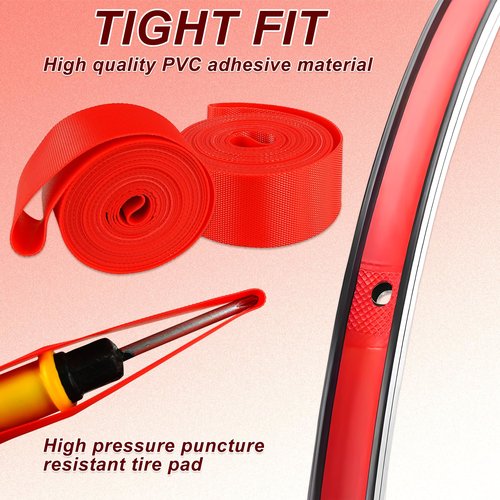Correct decision All Rim Tape Bike Rim Strips Bike Tire Liner Rim Strip Bicycle Rim Tape Fits 700C (10 Pieces)