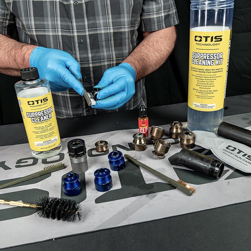 Otis Suppressor Cleaning Kit - Complete Carbon Debris Removal System