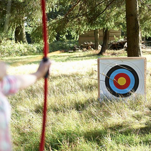 SOPOGER Archery Arrow Targets for Backyard - 20 * 4.7 inch Bow and Arrow Target Archery Block Straw Target for Recurve & Compound Bow Shooting Practice Outdoors (Straw Target)