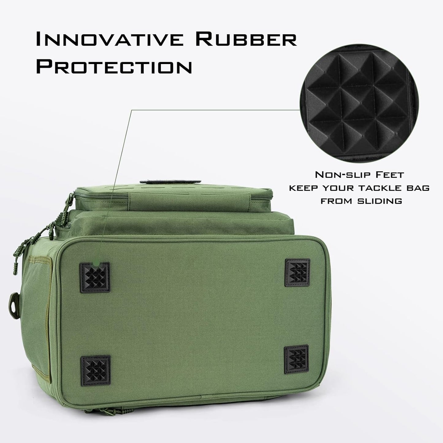 KastKing Fishing Tackle Bags - Saltwater & Freshwater Fishing Bags - Water Resistant, Padded Shoulder Strap - Gear Storage