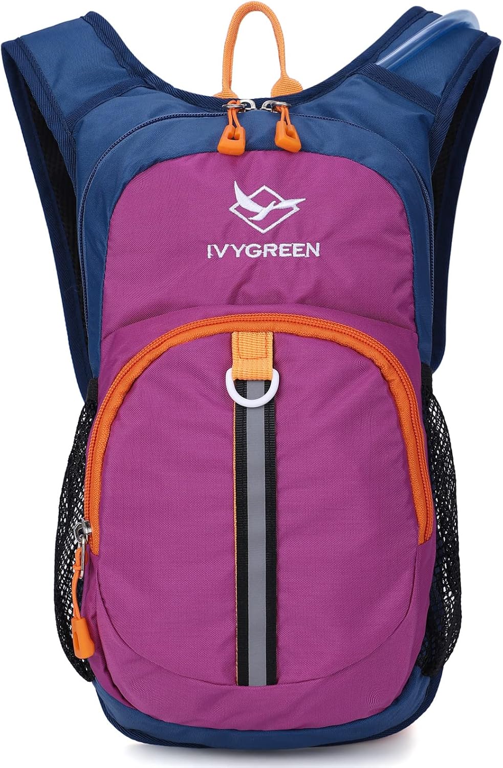 Ivygreen Kids Hydration Backpack, Hiking Backpack for Boys or Girls with 1.5L Water Bladder