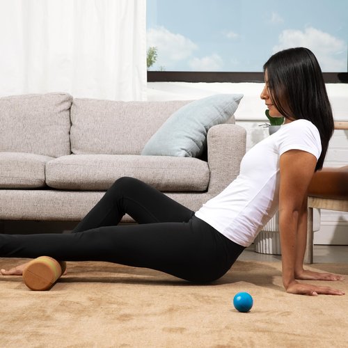 Ninti Balance Board - Premium Cork Balancing Board & Foot Strengthener for Enhanced Foot Function | Unique Design for Balance Stability & Foot Strength | Improve Mobility & Prevent Falls | Balance Trainer