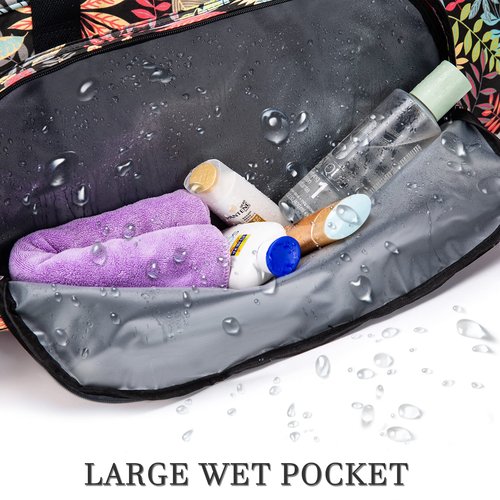 AROME Yoga Mat Bag for Women Men, Large Canvas Yoga Bag for 1/4" 1/3" 2/5" 1/2" Extra Thick Exercise Yoga Mat Gym Tote Sports Duffle Bag Carrying Bags with Wet Pocket & Shoulder Strap & Mat Strap