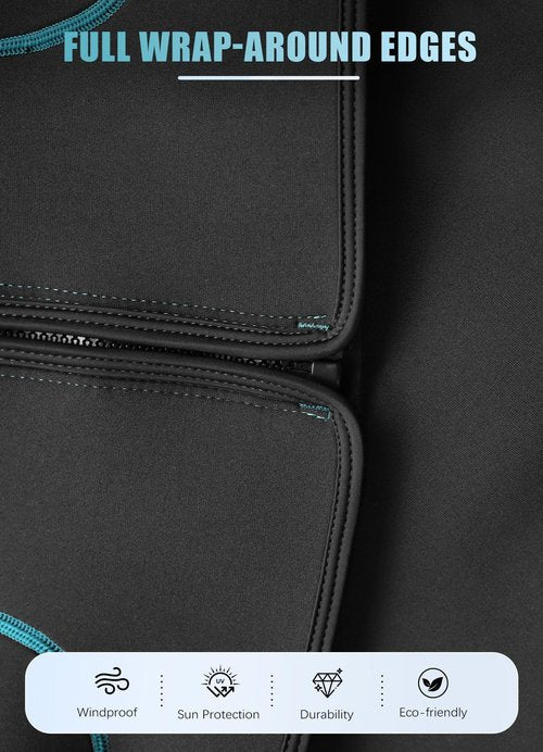 Hevto Wetsuit Vest Women 3mm Neoprene Wet Suit Tops Sleeveless Surfing Diving Swimming Jet Ski for Water Sports (Tops Vest, 8)