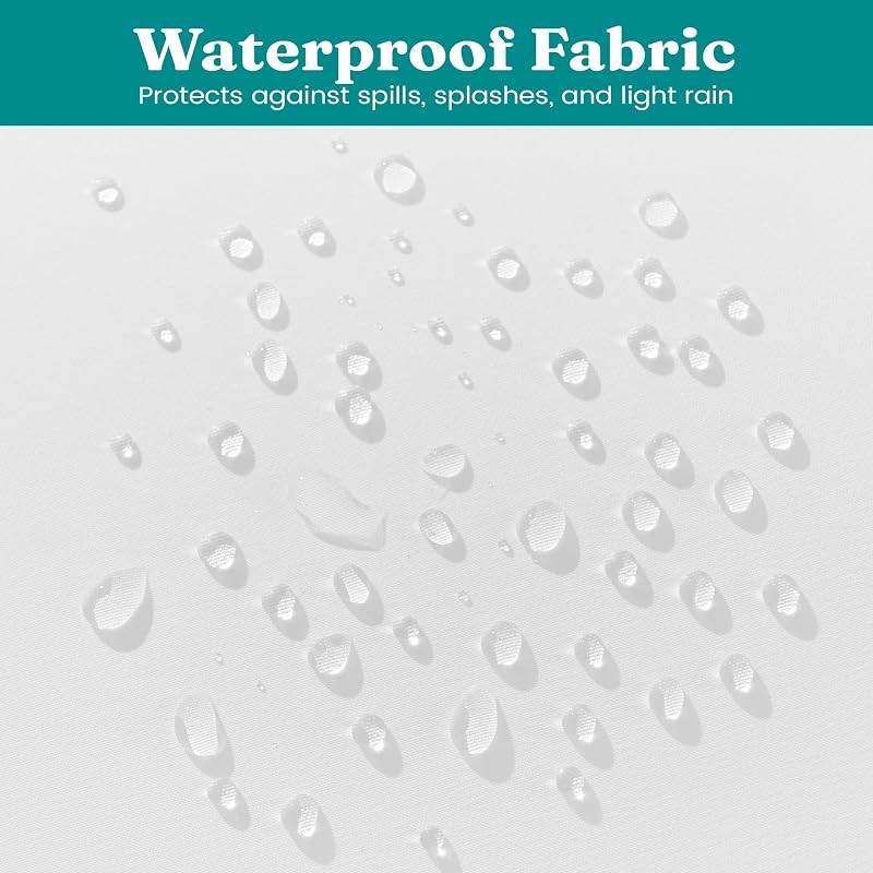 Oubonun 22x22 Outdoor Throw Pillow Inserts - Set of 2 Waterproof Cushions, 22x22 Inch Variation