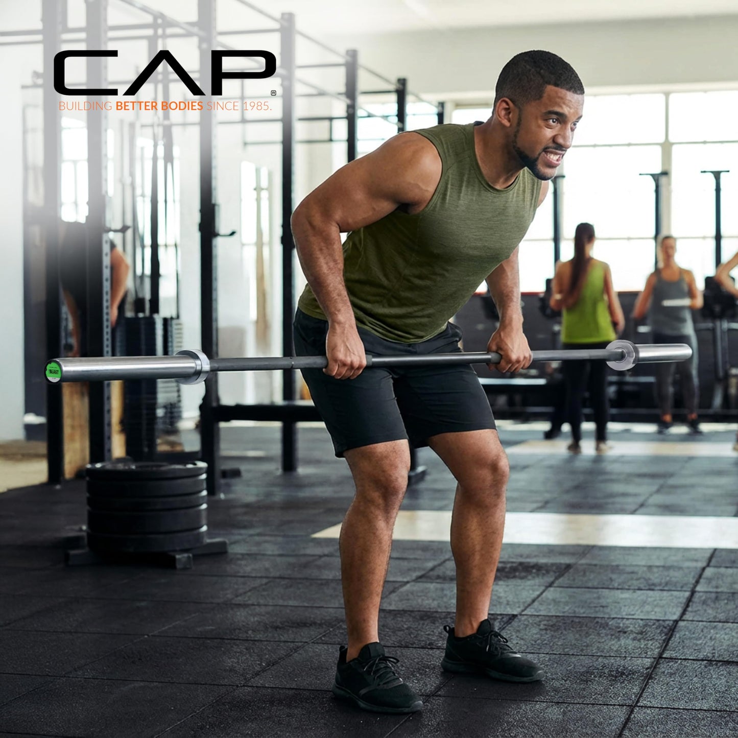 CAP The Beast 7ft Olympic Barbell, Pro Series, 1,200lb Capacity