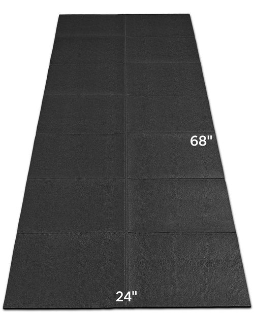 CIIHI Foldable Walking Pad Treadmill Mat - Exercise Equipment Mat with High Rebound of Protecting Floor, Reduce Noise and Vibration, Anti-Slip for Home Workout