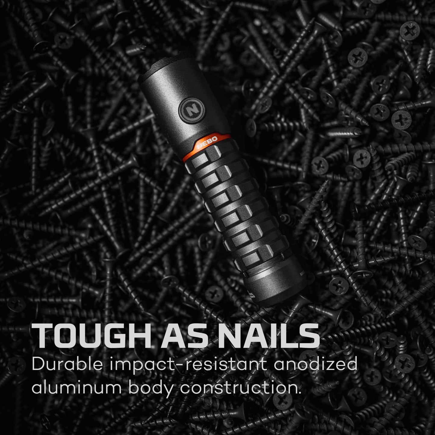 NEBO Torchy 2K Rechargeable Pocket Flashlight | 2000 Lumen Rechargeable Pocket Flashlight, 5 LED Light Modes, Water & Impact Resistant for Camping, Hunting, Hiking