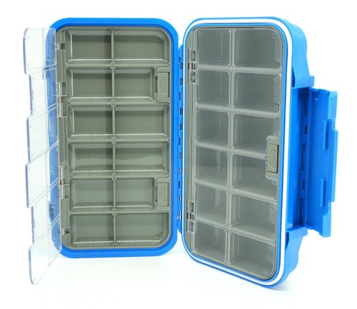 Kingfisher Large Waterproof 24 Compartment Tailwater Nymph Fly Fishing Box