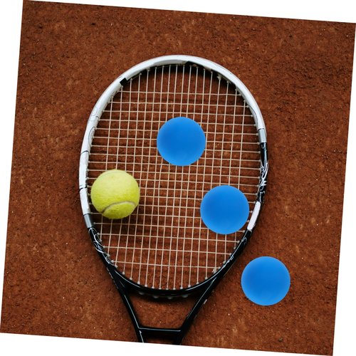 WHAMVOX 4 Pack High Elastic Squash Training Balls Rubber Squash Racket Balls for Kids Adults Bouncy