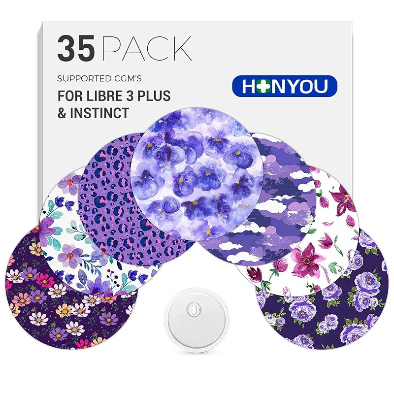 Libre 3 Plus Sensor Covers Waterproof Patches 35 Pack – For Libre 3/Libre 3 Plus & Instinct (Variation: for Libre 3 Plus & Instinct)