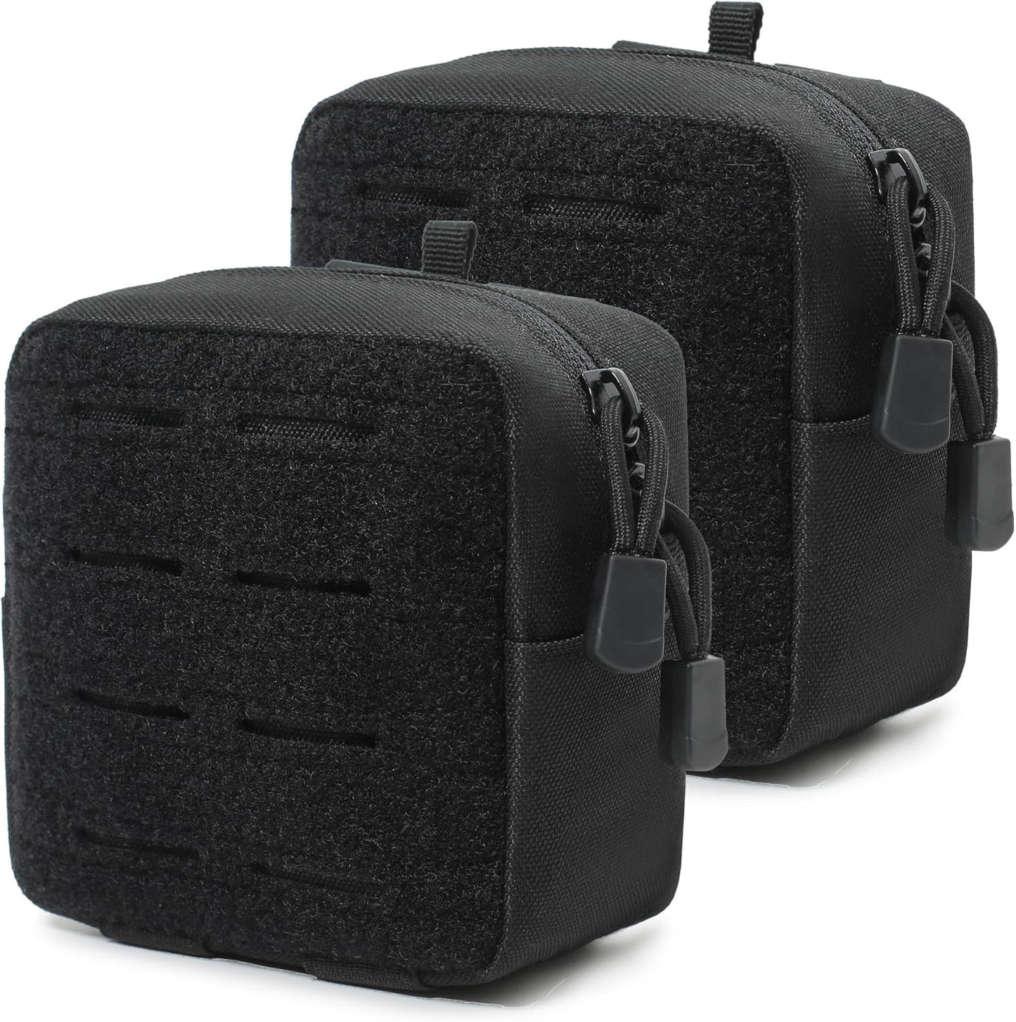 2 Pack Mini Tactical Molle Compact Ammo Pouch - General Purpose Admin Pouches Small Admin Molle Pouches EDC Tool Utility Multi-Purpose Waist Belt Pouch