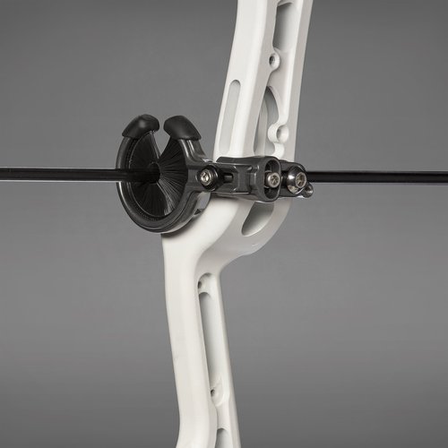 Cajun Bowfishing Whisker Biscuit Arrow Rest - Innovative V-Notch Design, Adjustable Windage and Elevation, Premium Aluminum Construction, and Ambidextrous Compatibility
