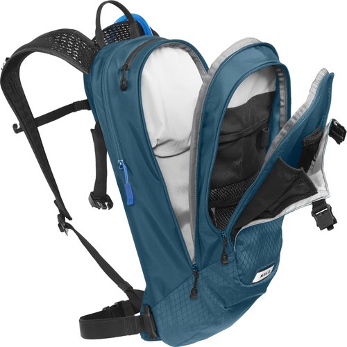 CamelBak M.U.L.E. 12 Mountain Bike Hydration Backpack Moroccan Blue/Black, 100oz