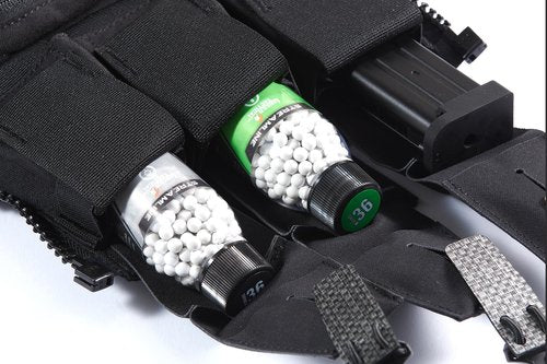 Lancer Tactical Mini Bottle 500 Rounds Airsoft Outdoor BBS 0.30g/0.32g/0.36g/ 0.40g/ 0.43g, Outdoor Field Compliant (6 Pack Total 3,000 Rounds)