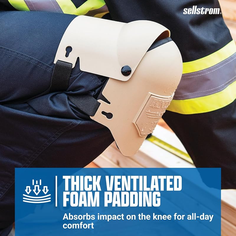 KneePro Knee Pads for Construction - Ultra Comfort Work Kneepads for Men & Women