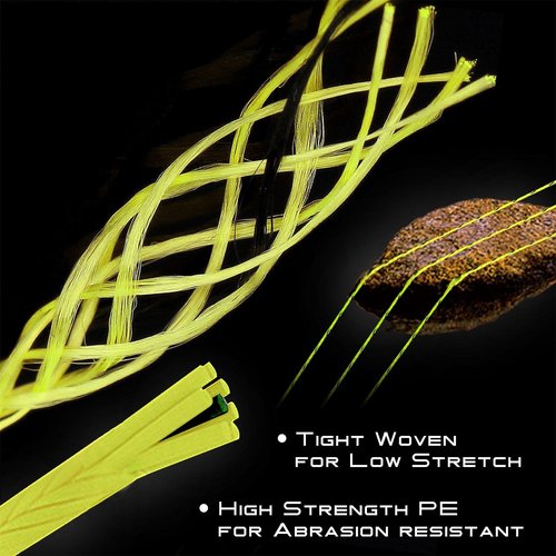 Maxcatch Fly Line Backing for Fly Fishing Braided 20/30lb 100yards (Orange, 20lb)