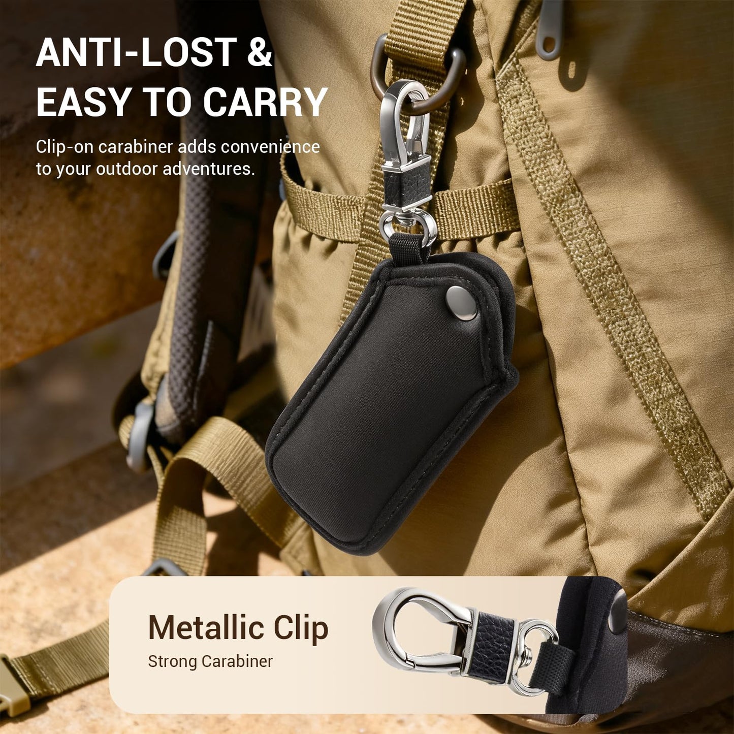 CoBak Neoprene Case for AliveCor KardiaMobile 6-Lead/KardiaMobile 6L Max