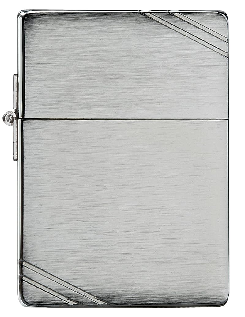 Zippo Chrome 1935 Replica Lighter - Genuine Windproof Metal Refillable