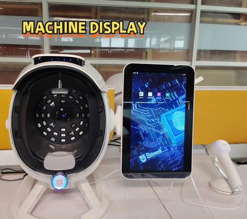 A6 AI Professional Skin Analyzer - High-Resolution Facial Detection Machine with 8-Spectrum Imaging for Precise Skin Assessment