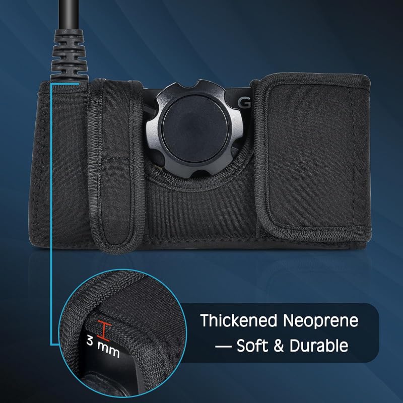 Premium Transducer Cover for Garmin Livescope LVS34 – Waterproof Neoprene Shield