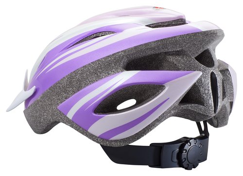 Schwinn Thrasher Bike Helmet for Youth Boys Girls Age 8-14 with Suggested Fit 55-58cm, Lightweight with Adjustable Side & Chin Strap, CPSC Safety Certified, Purple/White