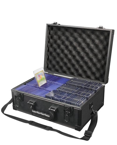 ySky Toploader Metal Storage Box for 3"x 4" 35pt Rigid Card, Sports Card Storage Boxes for Trading Cards,Top Loader Card Storage Hard Case, Top Loaders Holder (Holds 600+Toploaders)