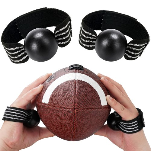 Nezylaf American Football Catching Trainer Band, Rugby Football Catching Receiver Trainers, Football Receiving Training, Volleyball Catching Training Hand Strap Beginner Practice Fingertip