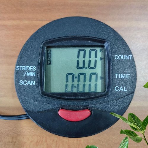 Kdjuope Multi Function Pedometer Counter Speed Meter Display Meter Electronic