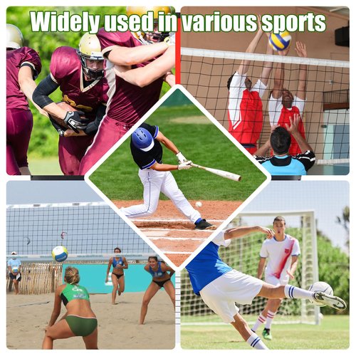 Gosknor Soccer Referee Card Set, 2pcs Warning Referee Red and Yellow Cards with Leather Case Recording Papers Pencil for Volleyball Football Baseball Rugby Ideal Coaches Accessories Kit
