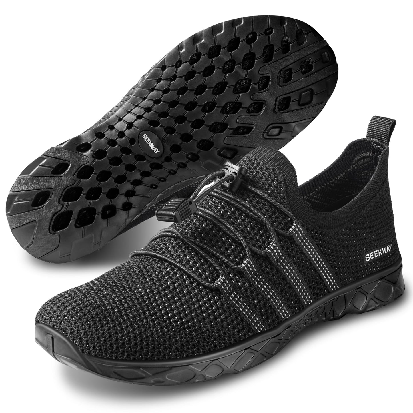 SEEKWAY Mens Womens Water Shoes Quick Dry Aqua Shoes Barefoot for Beach Surf Hiking Pool Water Sports