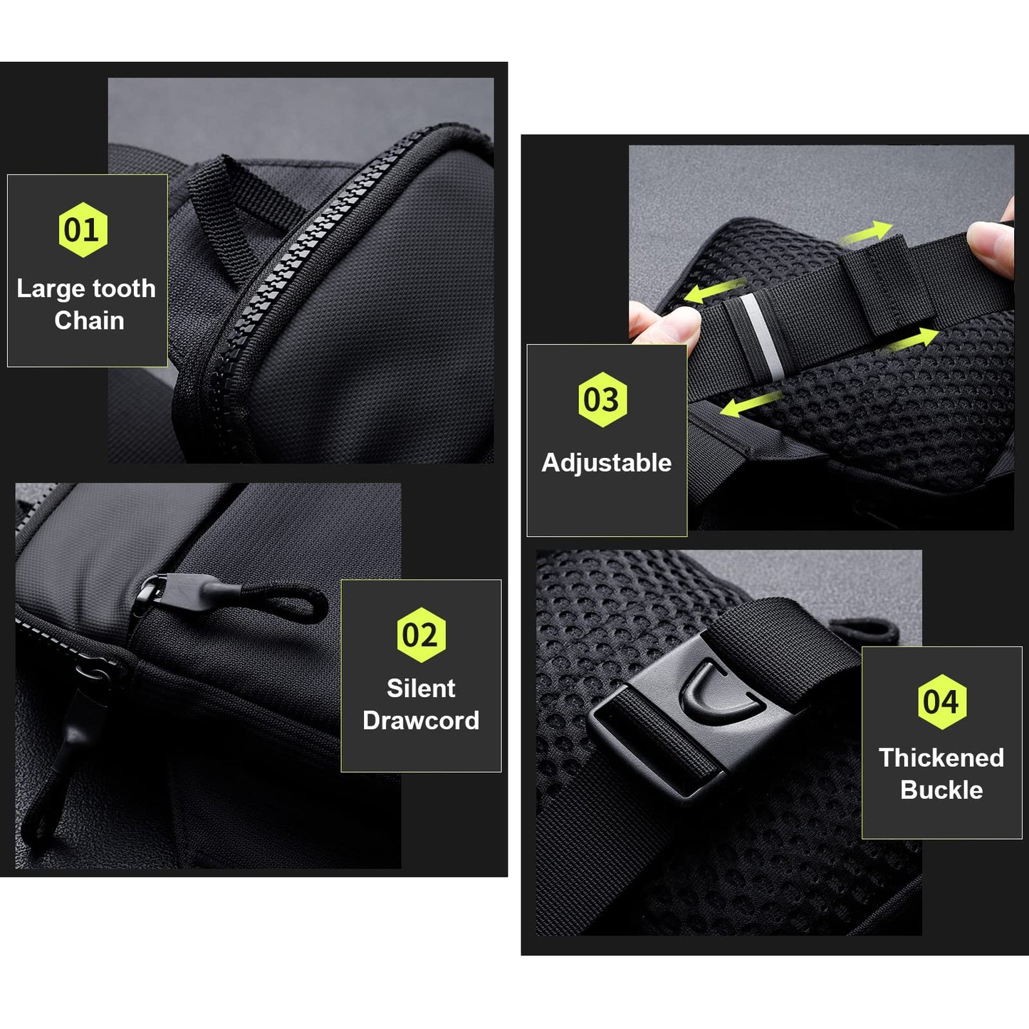 Casecret Small Crossbody Bag for Men Women Mini Sling Bag Trendy Casual Waterproof Phone Bag Chest Fanny Pack for Travel Sport Running
