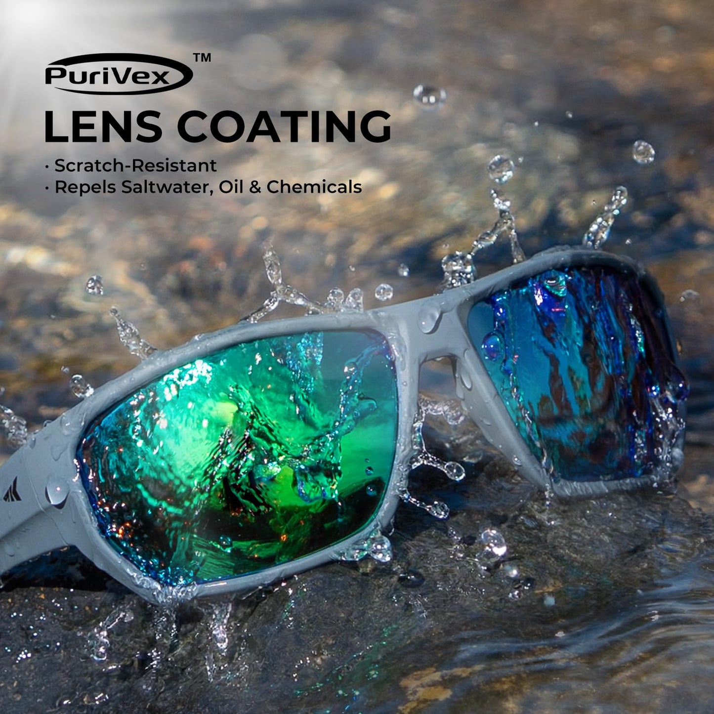KastKing Merced Floating Polarized Sports Sunglasses for Men and Women