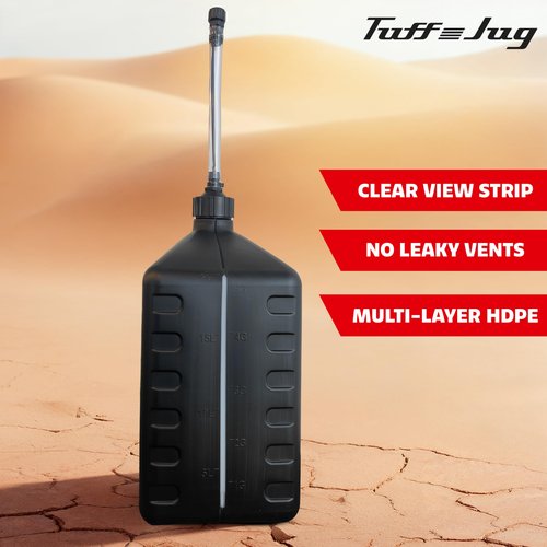 Tuff Jug | 5 Gallon Multipurpose Container | Black | 3-Pack