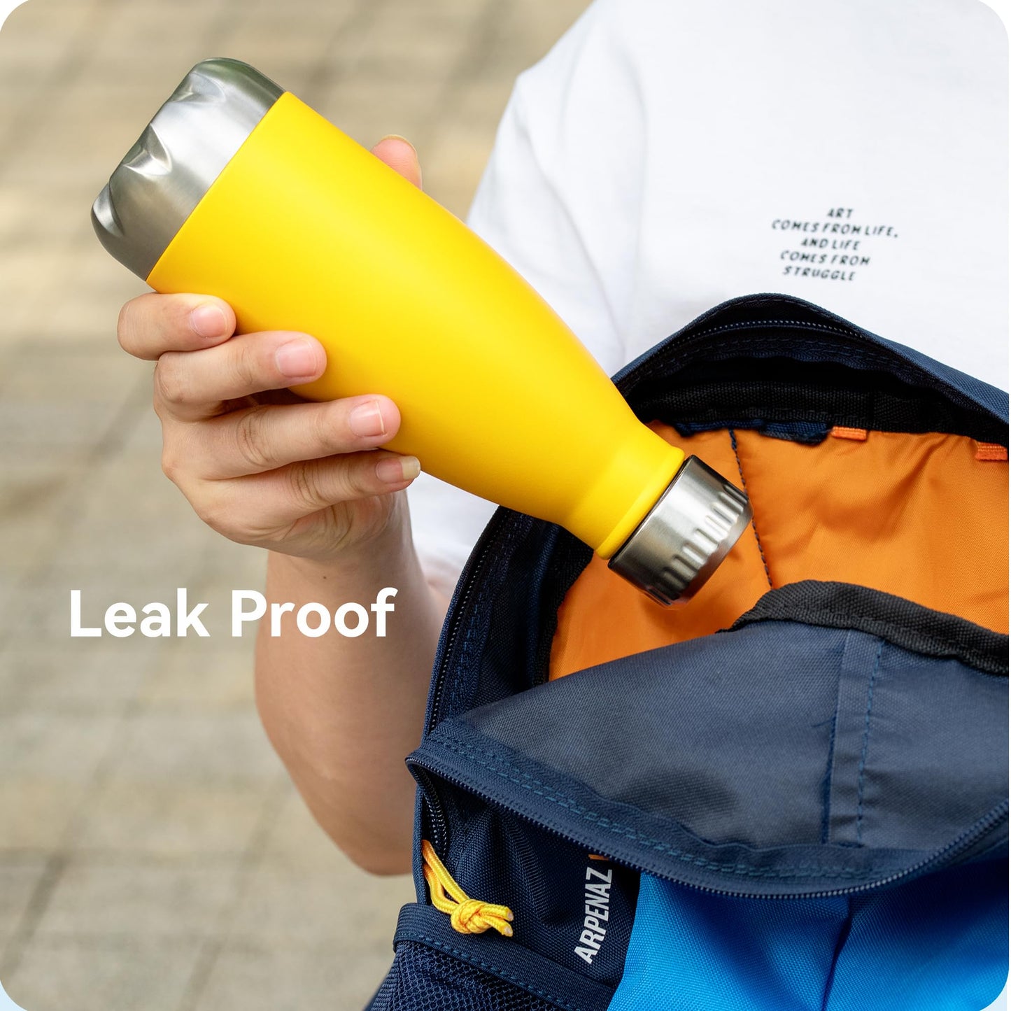 Prurex Replacemet Leak Proof Lid - for Swell, Mollcity, Mira and IRON °FLASK Retro 9/12/17 OZ Cola - Shape Sport Insulated Water Bottles