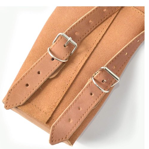 Leather Pro Impact Handmade Genuine Suede Leather Arrow Quiver Holder | Fast Draw Back Quiver Archery | Lightweight & Adjustable with Storage Pocket | Durable & Comfortable Fit