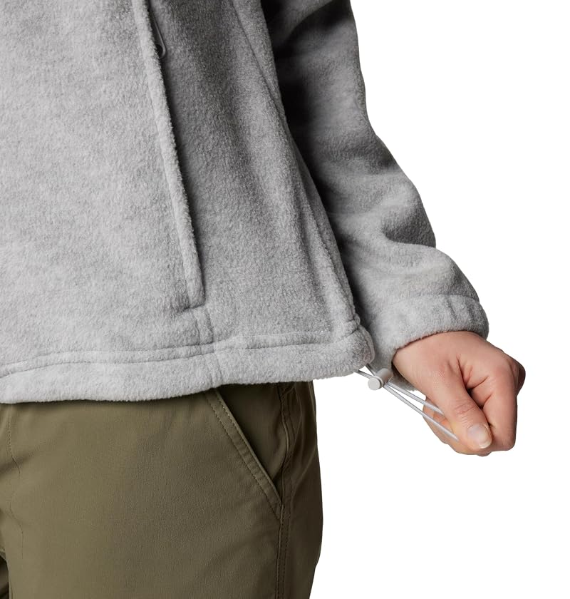 Columbia Benton Springs Full Zip Fleece Jacket for Women - Cirrus Grey Heather, Medium