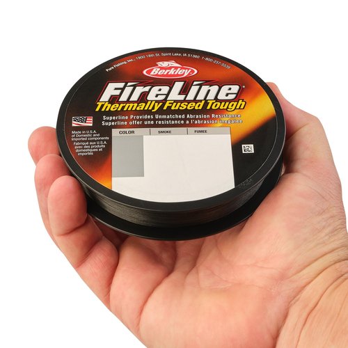 Berkley FireLine Superline Fishing Line, Crystal, 6lb, 2.7kg, 125yd, 114m, Suitable for Freshwater Environments